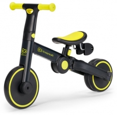 Дитячий триколісний велосипед 3 в 1 Kinderkraft 4TRIKE Black Volt